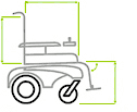 Power Chairs Measurement Guide